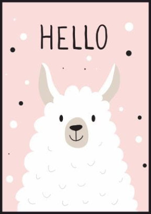Plakat Hello lama