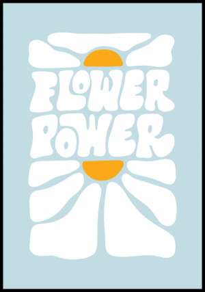 Plakat flower power