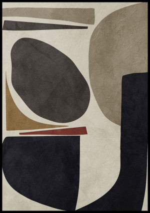Plakat abstract art