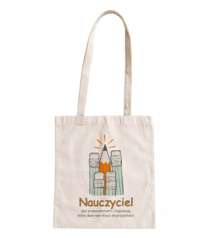 Torba bawełniana nauczyciel