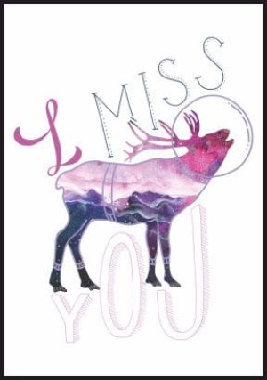 Plakat I miss you