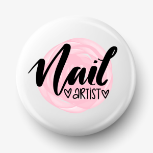 Button nail artist