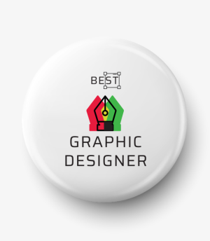 Button best graphic designer