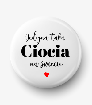 Button jedyna taka ciocia