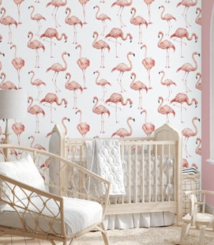 Tapeta Pink flamingo