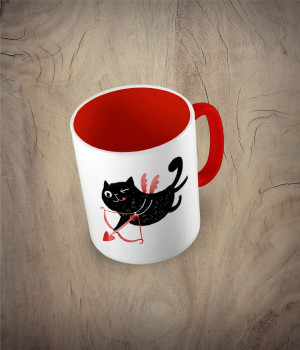 Kubek cupid cat