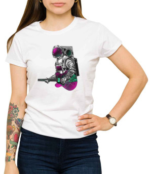 Koszulka Astronauta z gitarą