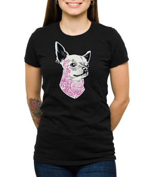 Koszulka Chihuahua z tatuażem