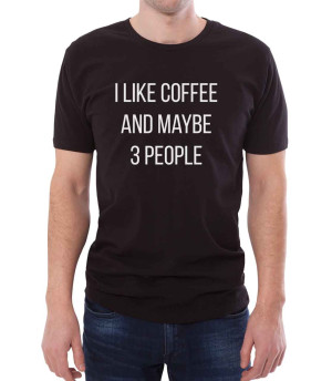 Koszulka I like coffee - lubię kawę