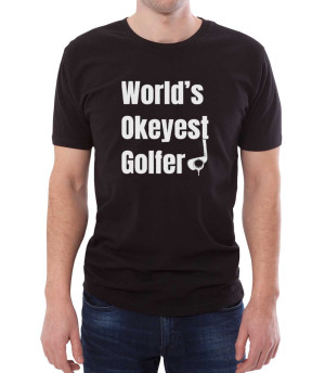 Koszulka World's okeyest golfer