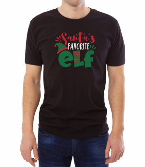 Koszulka ulubiony elf Mikołaja