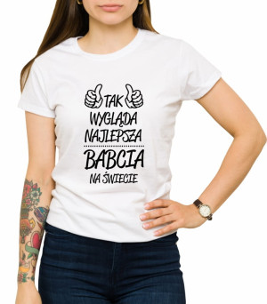 Koszulka najlepsza babcia
