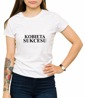 Koszulka kobieta sukcesu