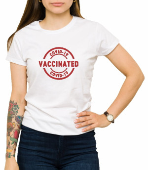 Koszulka covid-19 vaccinated