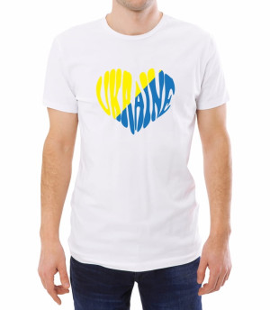 Koszulka ukraine heart