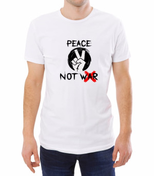 Koszulka peace not war