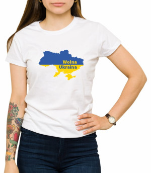 Koszulka wolna Ukraina