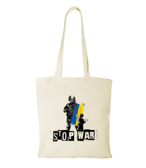 Torba bawełniana stop the war 05