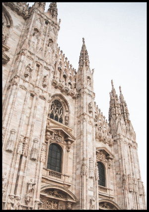 Plakat duomo Milano