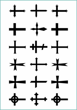 Tatuaże tymczasowe krzyże 011