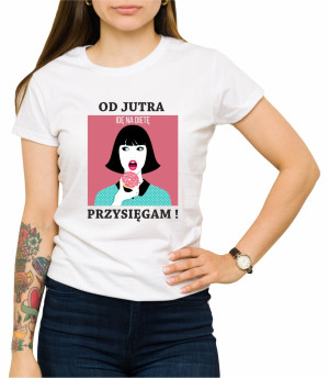 Koszulka idę na dietę