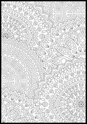 Kolorowanka mandala