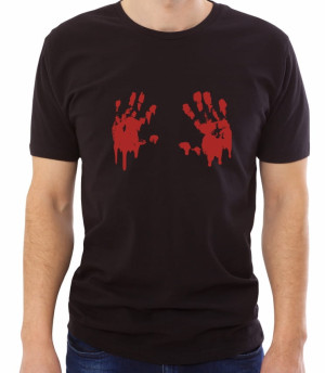 Koszulka blood hand