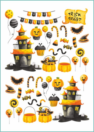 Tatuaże tymczasowe halloween 23