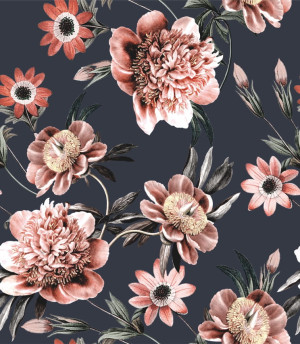 Próbka tapety beautiful flowers