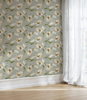 Tapeta white lilies