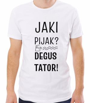 Koszulka jaki pijak degustator