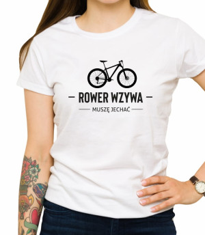 Koszulka rower wzywa
