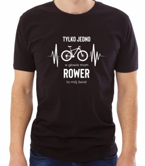 Koszulka rower mój świat