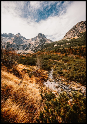Plakat Tatry wysokie na Słowacji