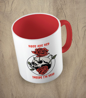 Kubek rose are red