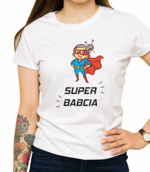 Koszulka super babcia 01