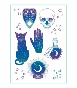 Tatuaże tymczasowe Boho flash tattoo
