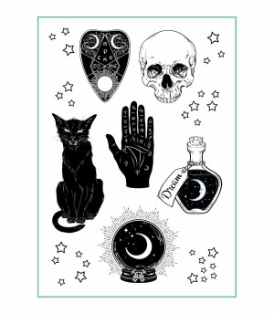 Tatuaże tymczasowe Boho tattoo black