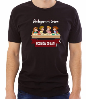 Koszulka zdobywam serca uczniów