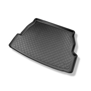 Tapis de coffre adapté pour Toyota RAV4 V SUV (01.2019-....) - bac de coffre - protection de coffre voiture - coffre supérieur; avec / sans caisson d