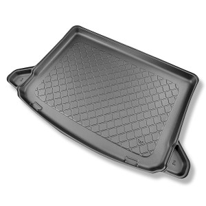 Tapis de coffre adapté pour Mercedes-Benz Classe A W177 250e Plug-in Hybrid Hayon (08.2019-....) - bac de coffre - protection de coffre voiture - cav