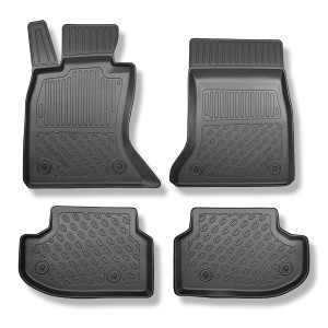 Tapis de sol en TPE adapté pour BMW 5 F11 Touring (12.2015-10.2022) - X-drive; distance entre les rails du siège avant (partie arrière) 365 mm - tapi