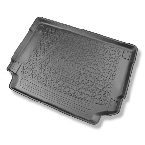 Tapis de coffre adapté pour Land Rover Defender (L663) 110 SUV (01.2020-....) - bac de coffre - protection de coffre voiture - 5 places; pas pour ver