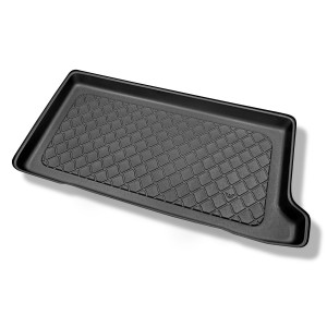 Tapis de coffre adapté pour Fiat 500 Hayon (09.2007-....) - bac de coffre - protection de coffre voiture - pas pour Fiat 500e