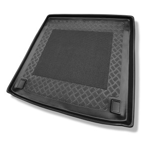 Tapis de coffre adapté pour Ssangyong Rexton I SUV (2001-2011) - bac de coffre - protection de coffre voiture - 5 places