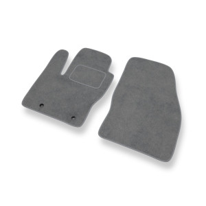 Tapis de Sol Velours adapté pour Ford Kuga I SUV (2008-2012) - Premium tapis de voiture - gris