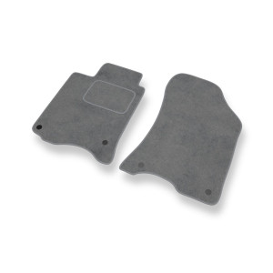Tapis de Sol Velours adapté pour Renault Laguna II Estate, Hayon (2000-2007) - Premium tapis de voiture - gris