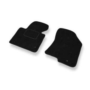Tapis de Sol Feutres adapté pour Kia Carens IV Monospace (2013-2019) - tapis de voiture - noir