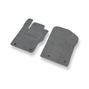 Tapis de Sol Velours adapté pour Mercedes-Benz Classe M W166 SUV (2011-2015) - Premium tapis de voiture - gris