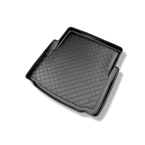 Tapis de coffre adapté pour BMW 3 E46 Berline (1998-02.2005) - bac de coffre - protection de coffre voiture - sans cavité gauche
